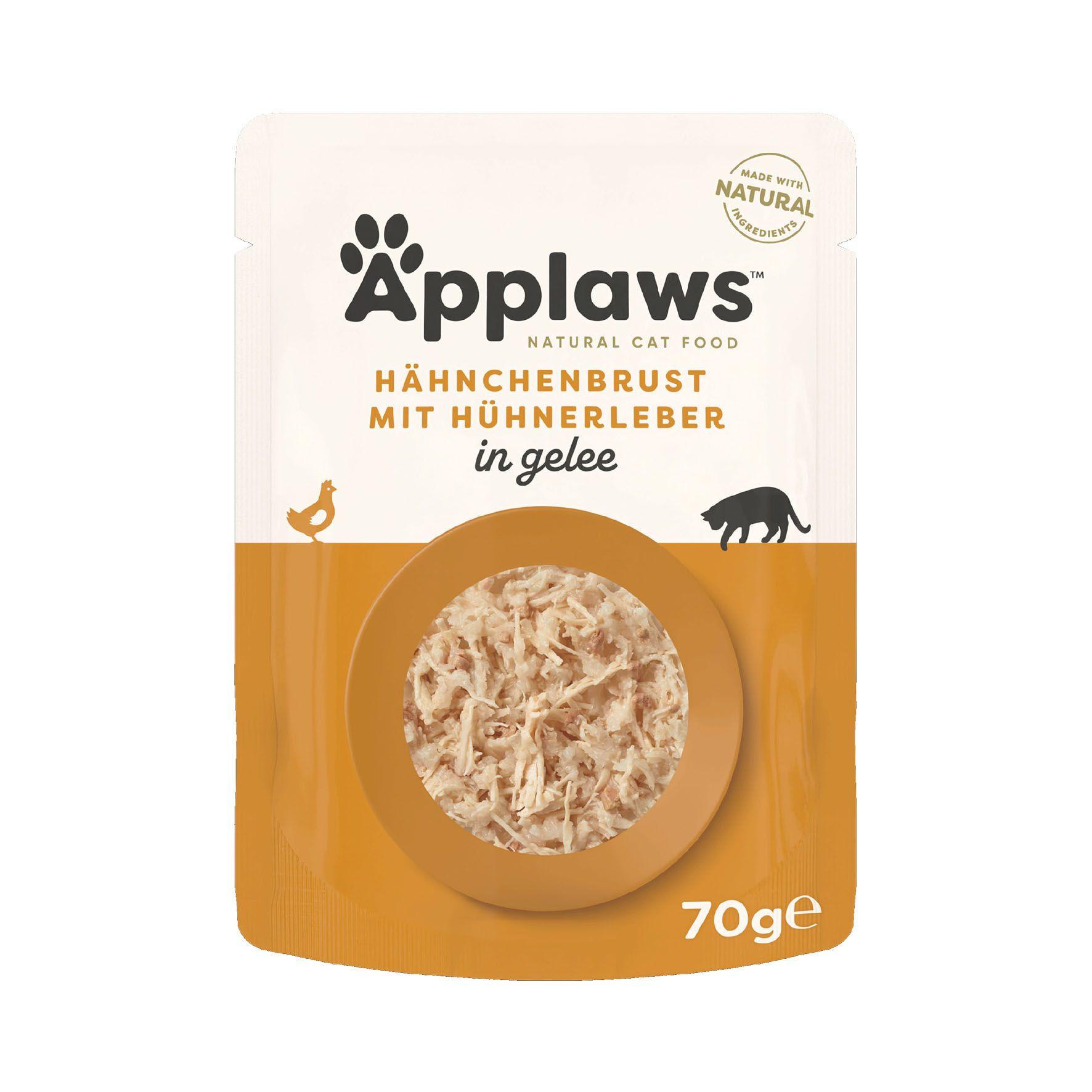 Applaws  poulet et foie - Multipack 