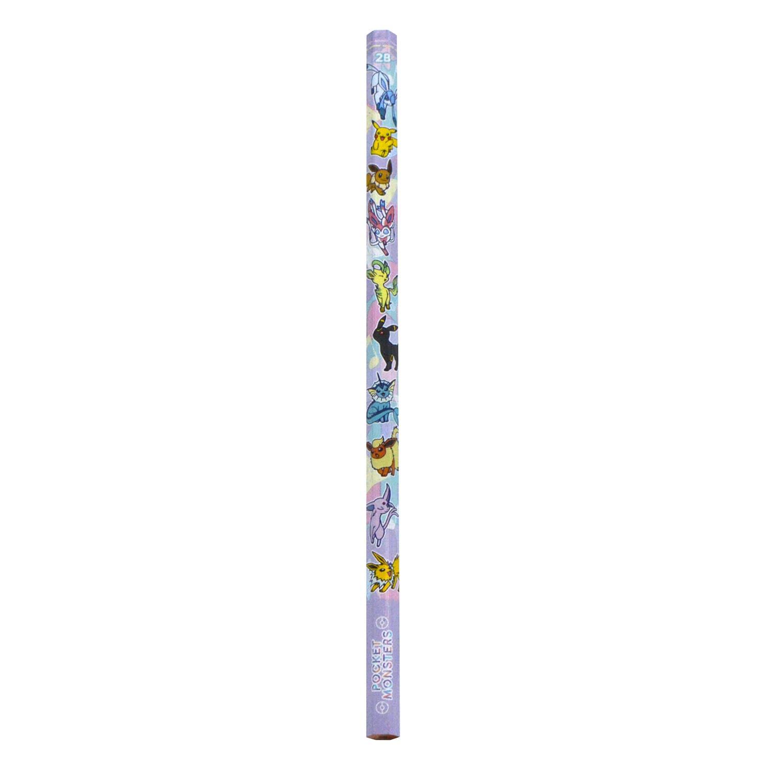 Pokémon Pokemon Center Original Eeveelutions Pencil 2B Pastel Flakes 12 Pack  
