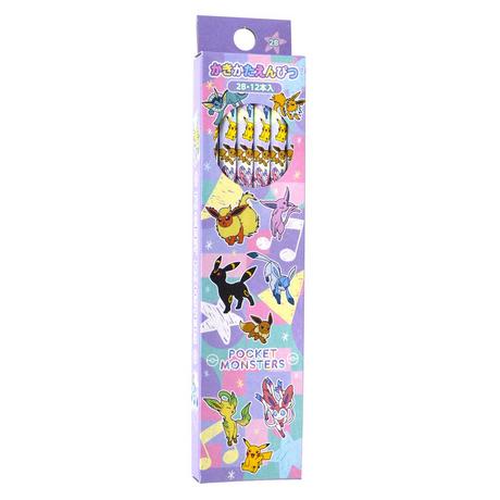 Pokémon Pokemon Center Original Eeveelutions Pencil 2B Pastel Flakes 12 Pack  