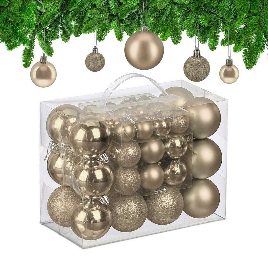 Ensemble de boules de Noël