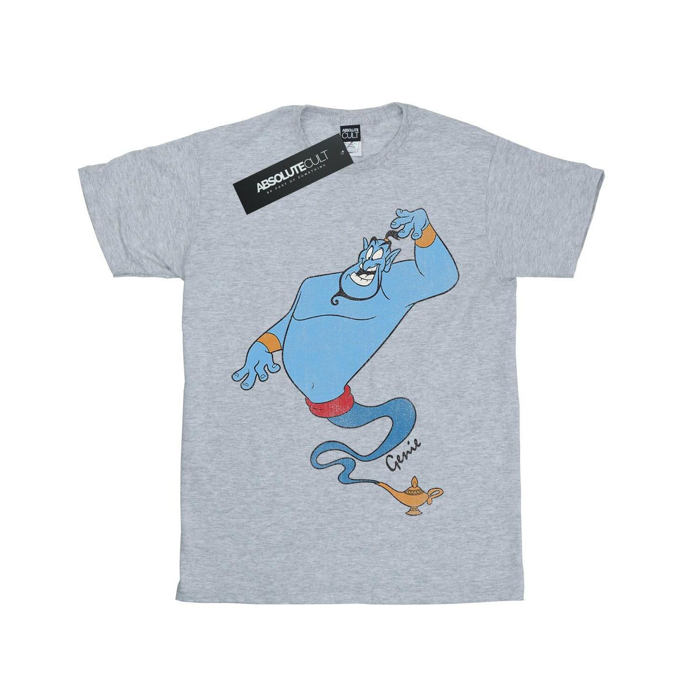 Image of Aladdin Classic Genie Tshirt Unisex Grau 128