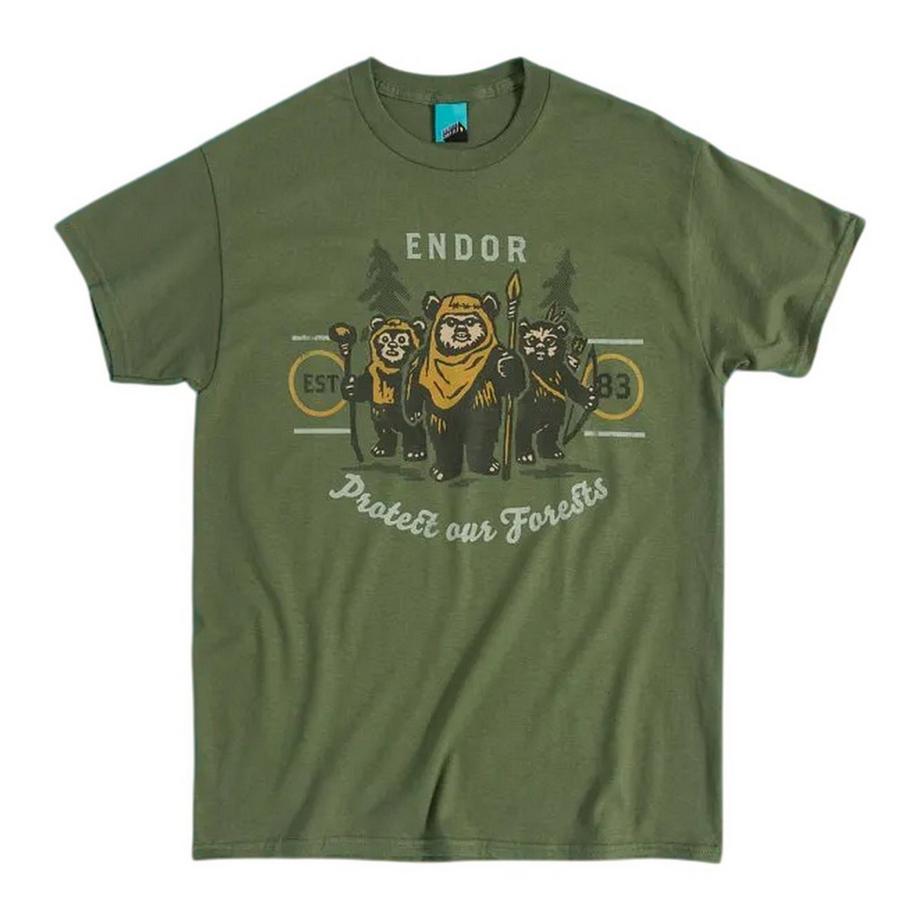 STAR WARS Ewok Endor Protect Our Forests T-Shirt  