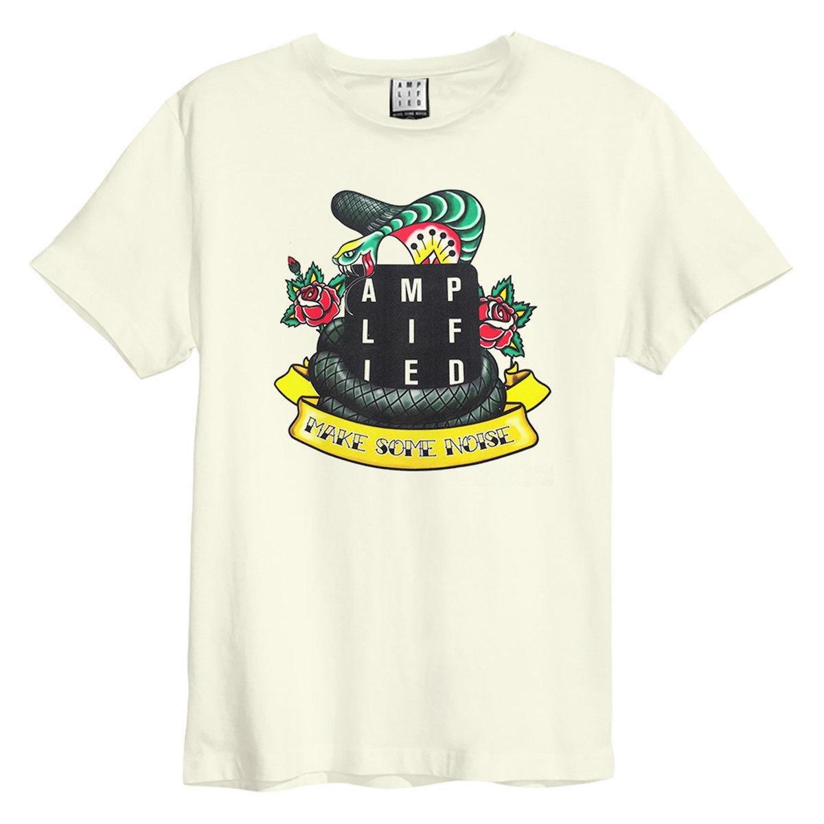 Image of Serpent Tattoo Tshirt Damen Weiss XS