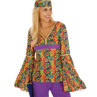 Tectake  Costume da donna "Hippie" 