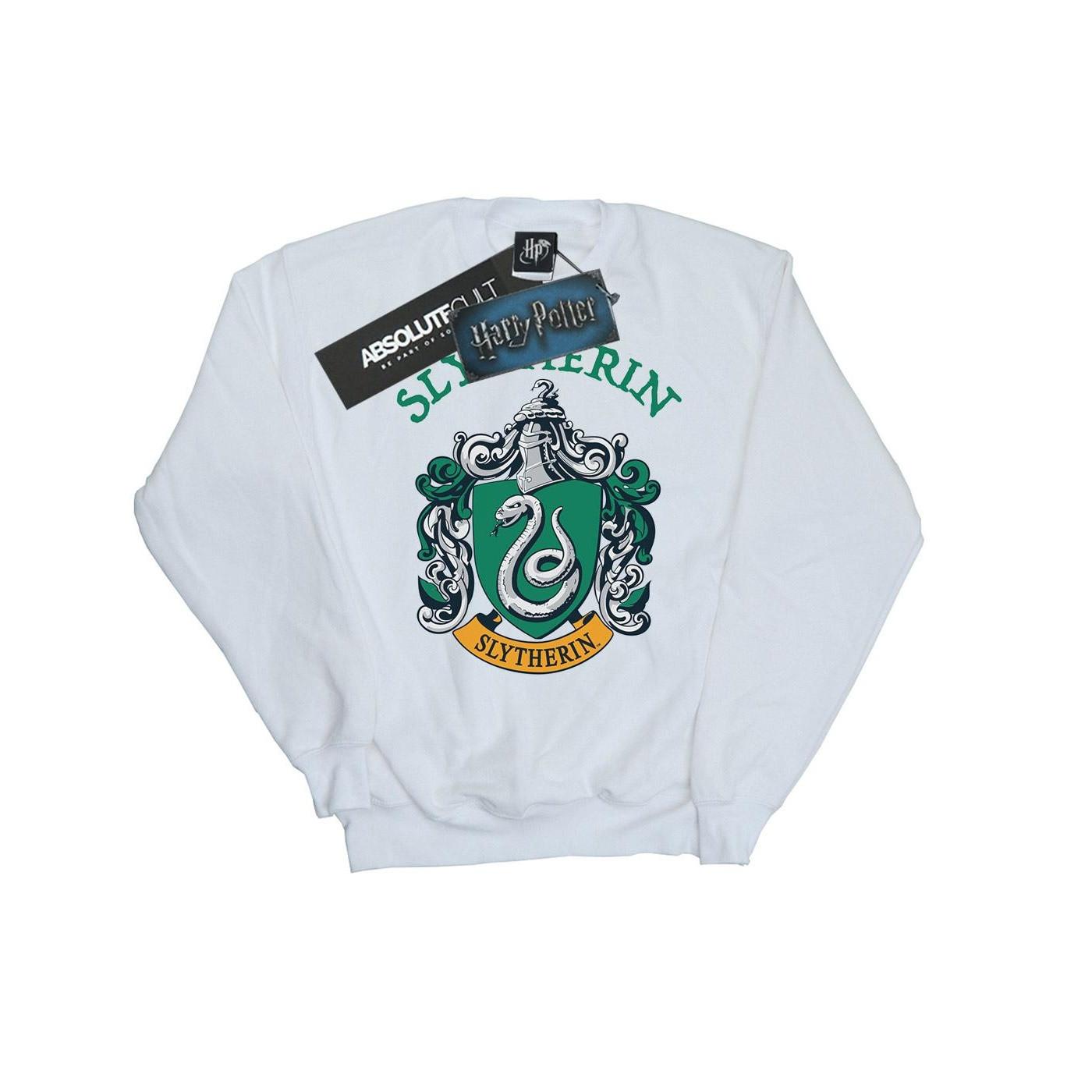 Harry Potter  Sweatshirt en coton à écusson de Serpentard 