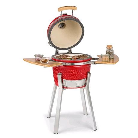 Klarstein  Princesize Pro - Kamado-Grill, rot 