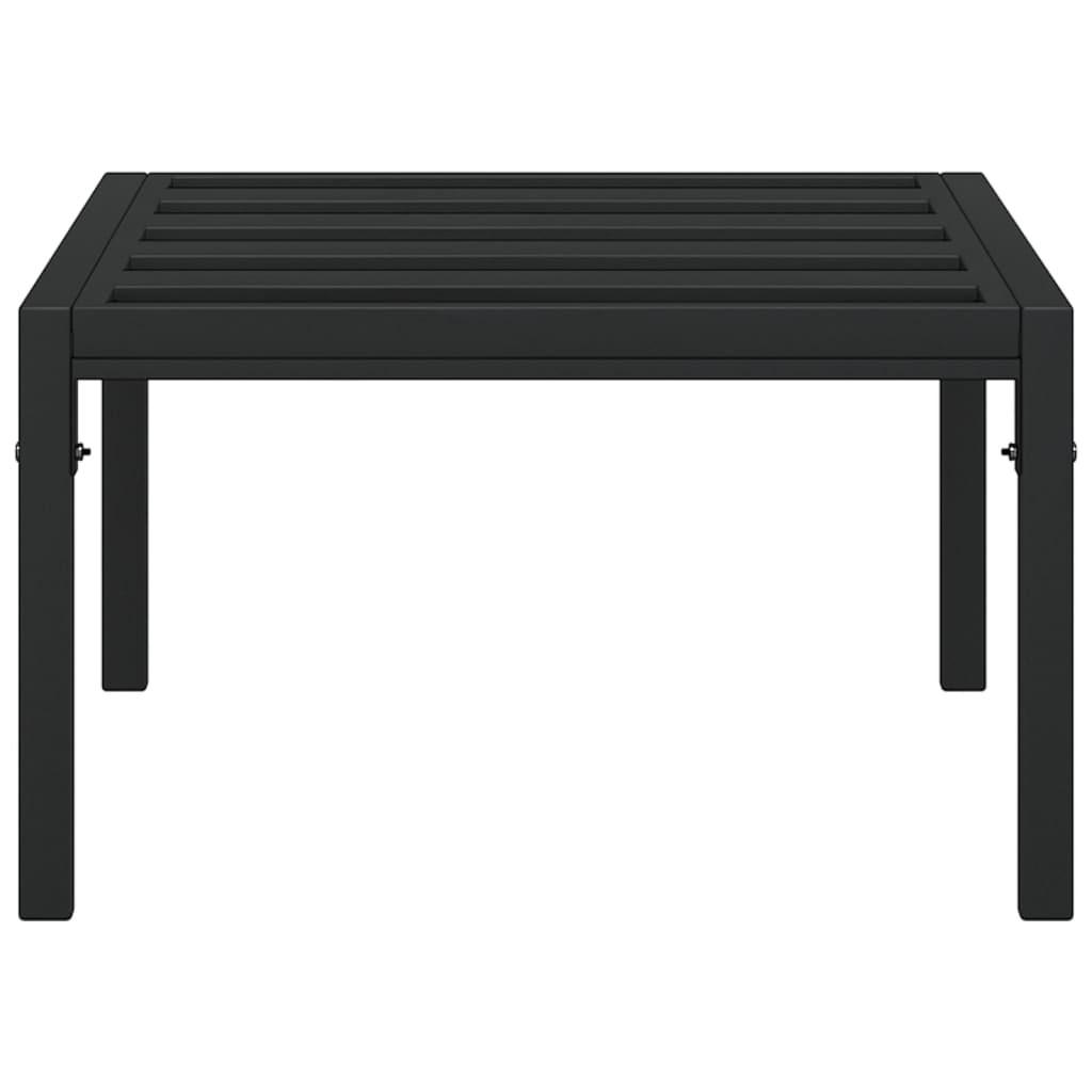 VidaXL Table basse de jardin acier  