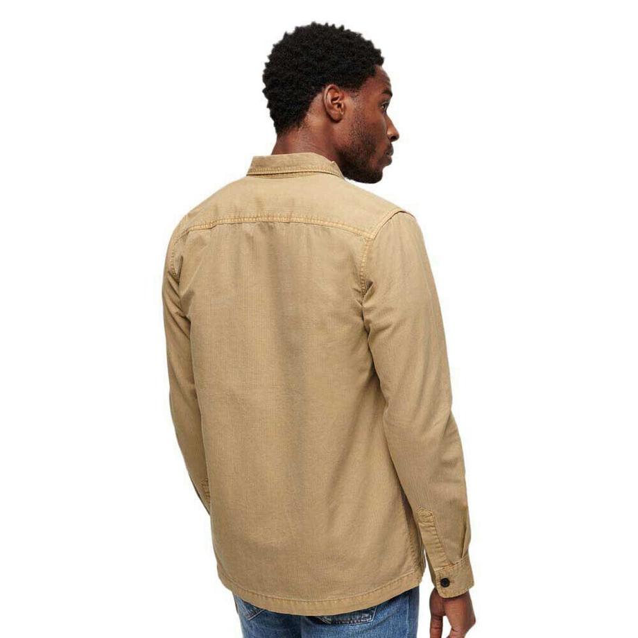 Superdry Militär Langarmhemd  