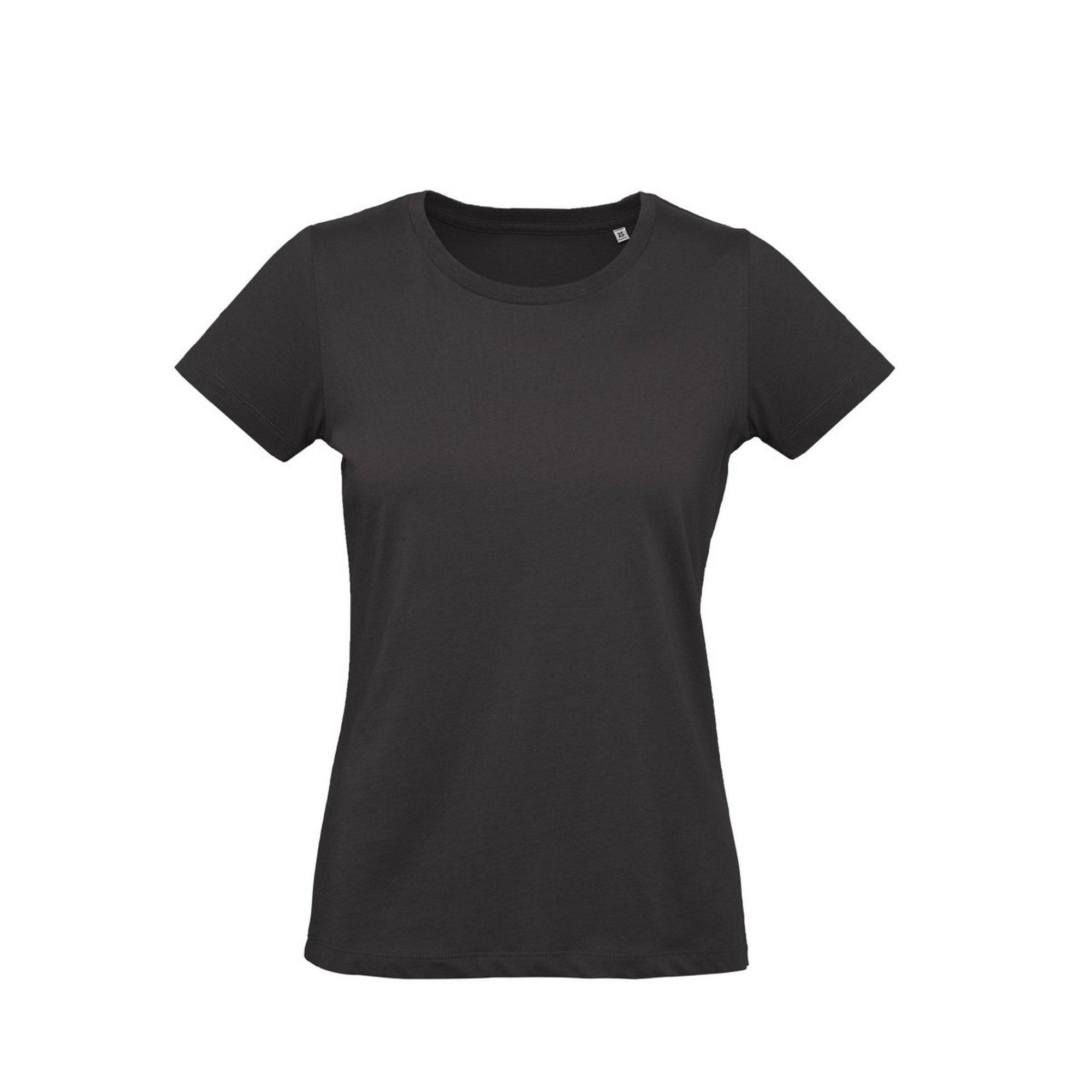 Image of B&c Tshirt Inspire Plus Damen Schwarz M