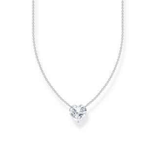Thomas Sabo  Collier Coeur Blanc Zirconia 