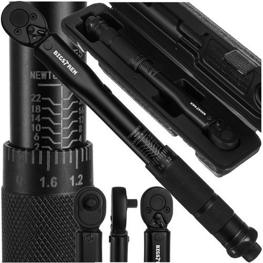 Clé dynamométrique 1/4 2-24Nm Bigstring 24591