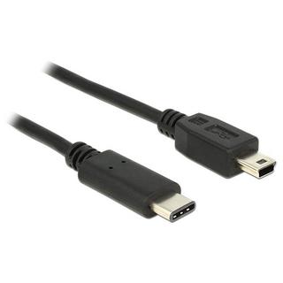 DeLock  83603 cavo USB 1 m USB 2.0 USB C Mini-USB B Nero 