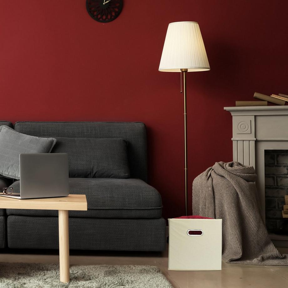 B2X Coffre de rangement en tissu Lot de 2  