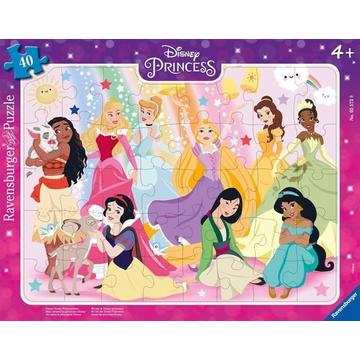 Rahmenpuzzle Ravensburger Unsere Disney Prinzessinnen 40 Teile