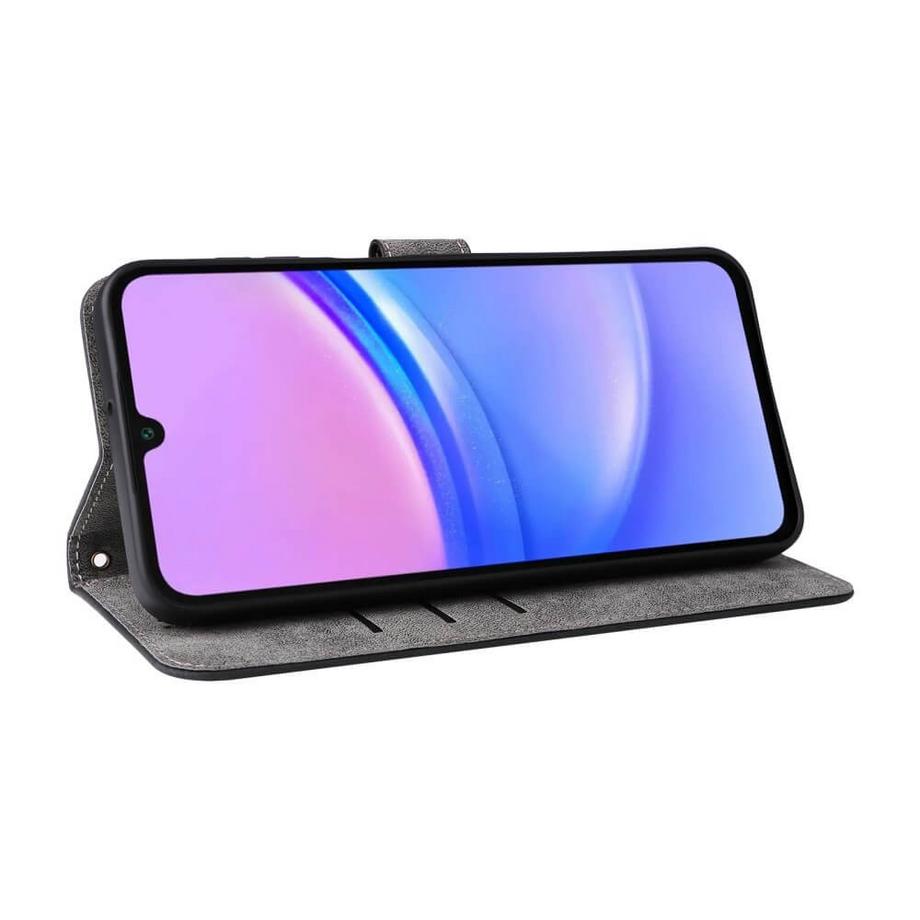 Cover-Discount  Galaxy A26 5G - Ledertasche mit RFID Blocker 