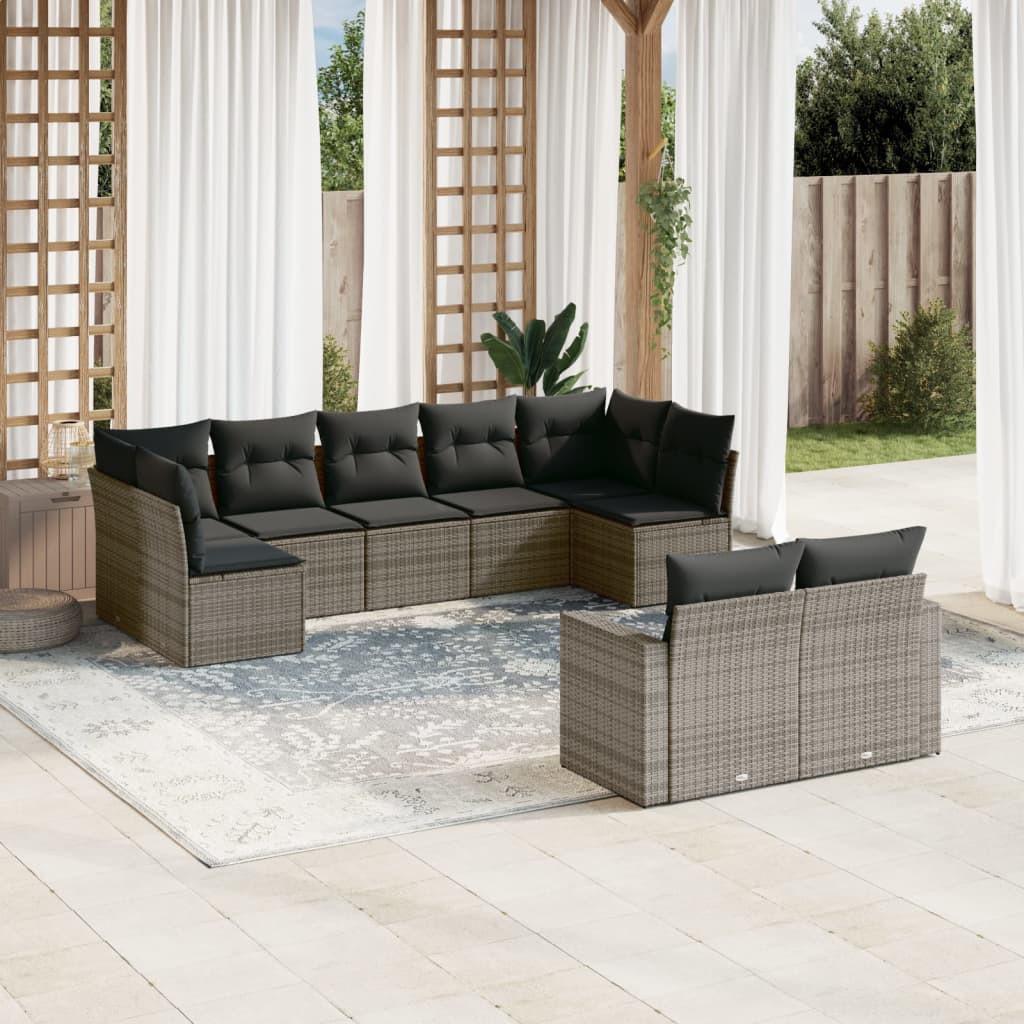 VidaXL Garten sofagarnitur poly-rattan  