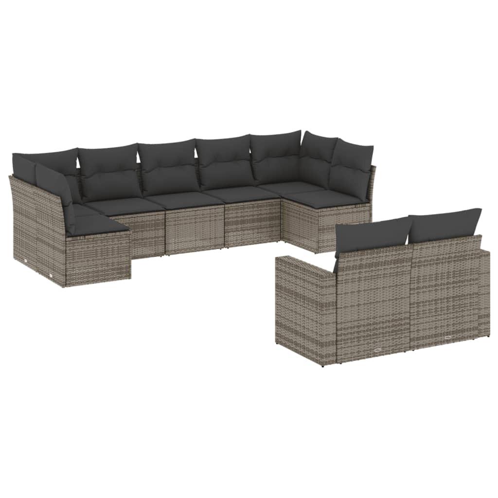 VidaXL Garten sofagarnitur poly-rattan  