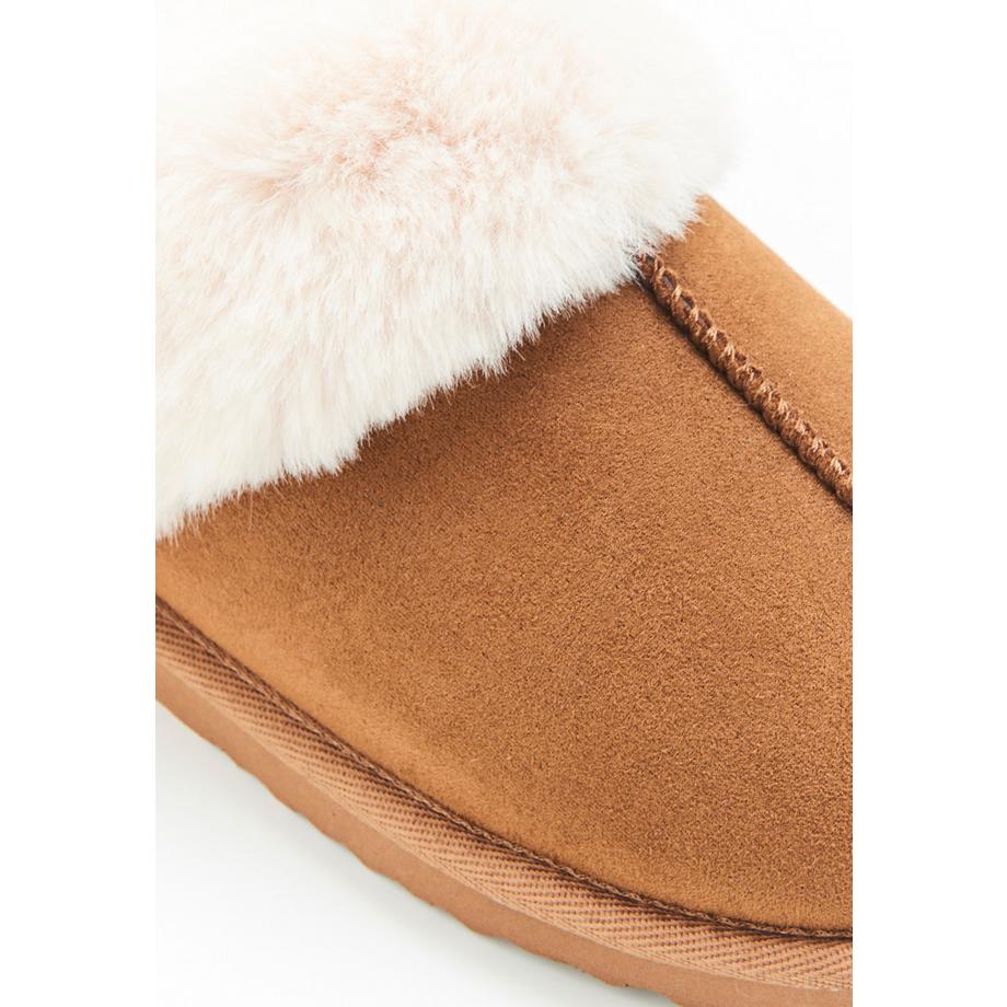 Damart  Mules Thermolactyl imitation fourrure 