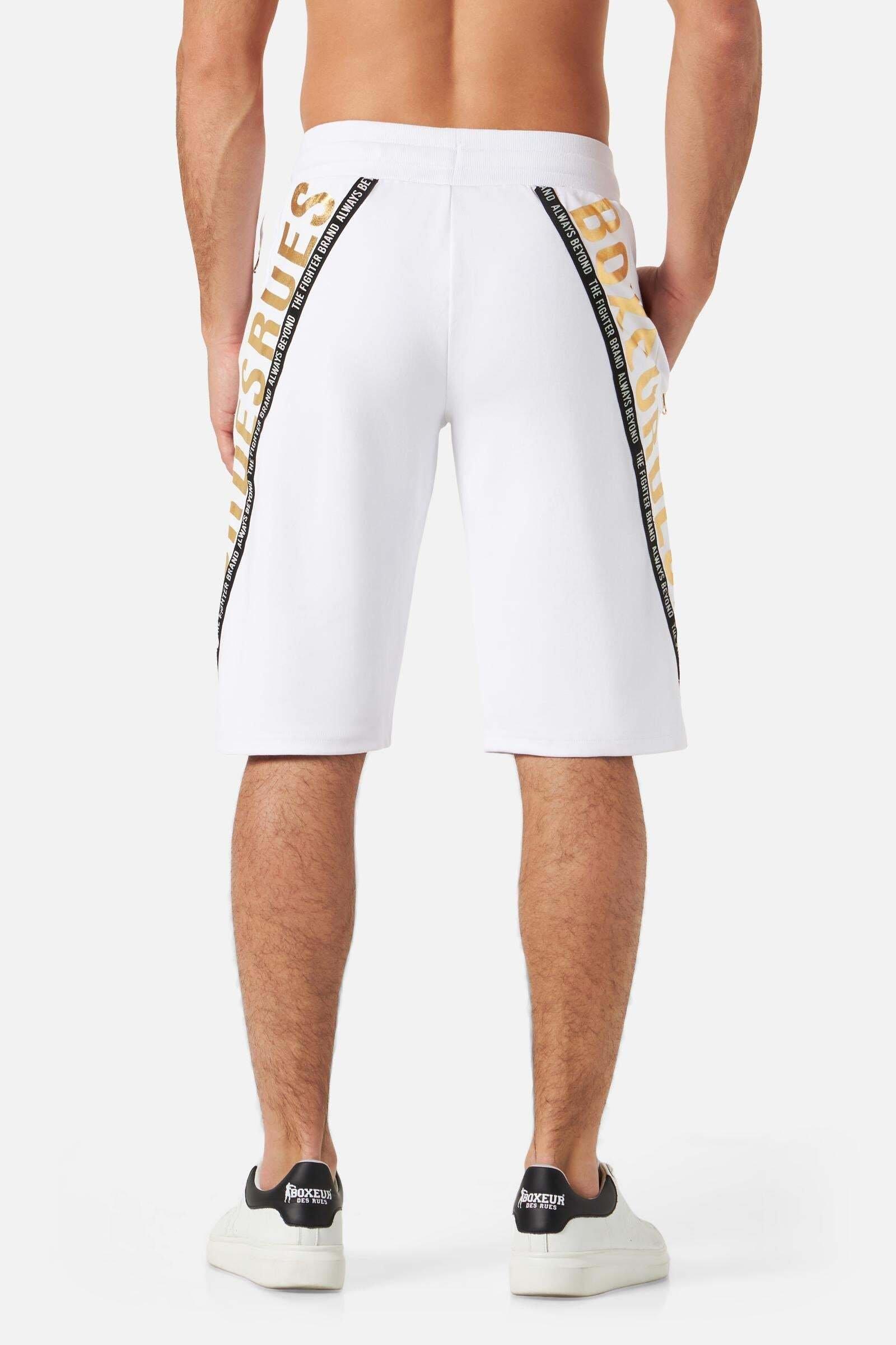 BOXEUR DES RUES Short Lettering Printed Short Pant  