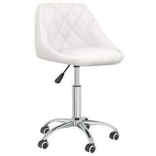 VidaXL Chaise pivotante de salle à manger cuir artificiel  