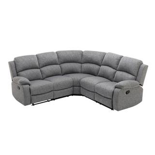 Ysmée Eckrelaxsofa - Stoff - Hellgrau - RIETI  