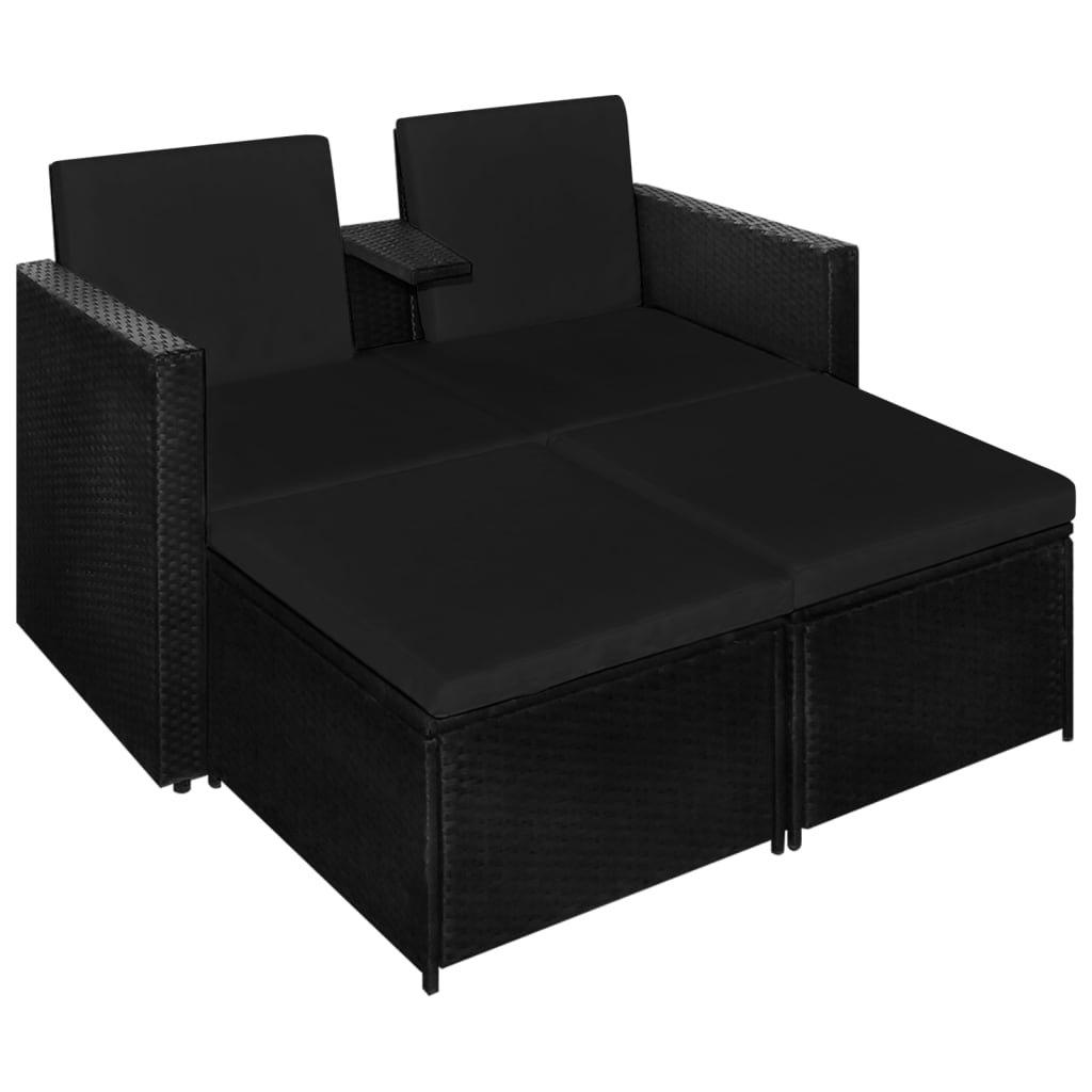 VidaXL Garten-lounge-set poly-rattan  