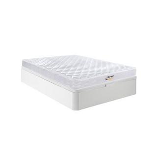 MORGENGOLD Set 140 x 190 cm Rete contenitore Bianco + Materasso molle e memory foam sp. 15 cm - WOLKENLOS di MORGENGOLD  