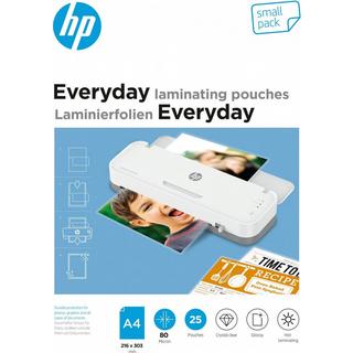 HPINC Hp everyday laminating pouches, a4, 80 micron - small pack  