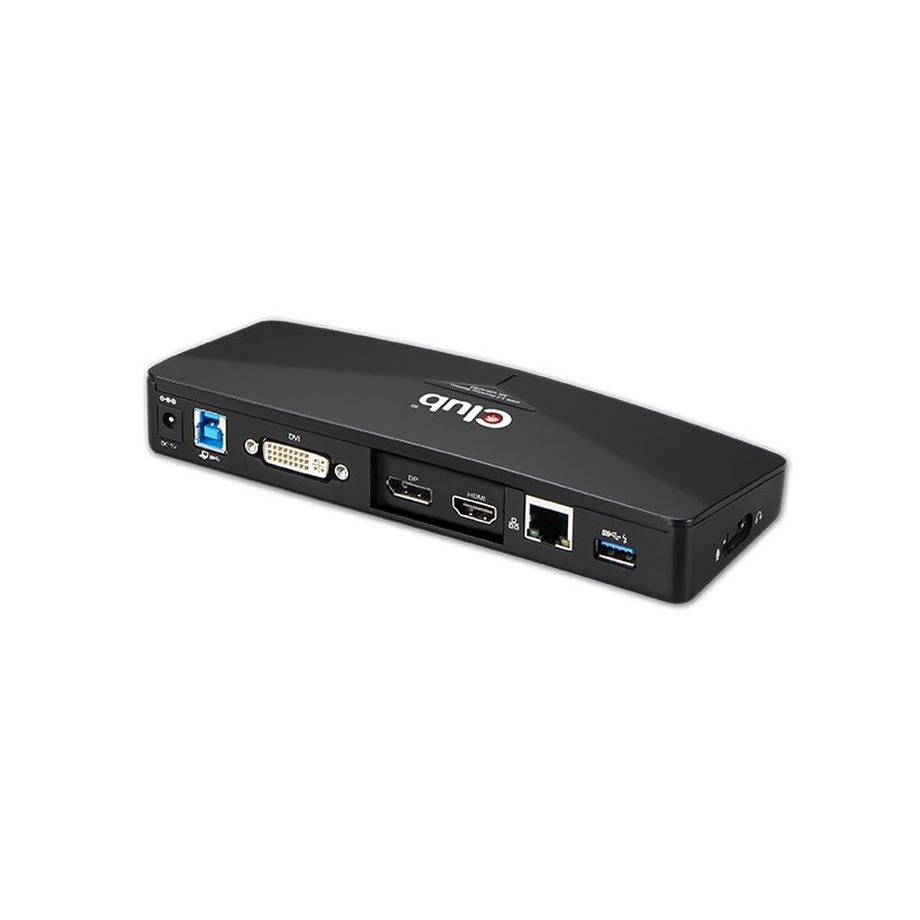 Club3D  CSV-3103D The Club 3D Universal USB 3.1 Gen 1 UHD 4K Docking station DisplayLink™ 