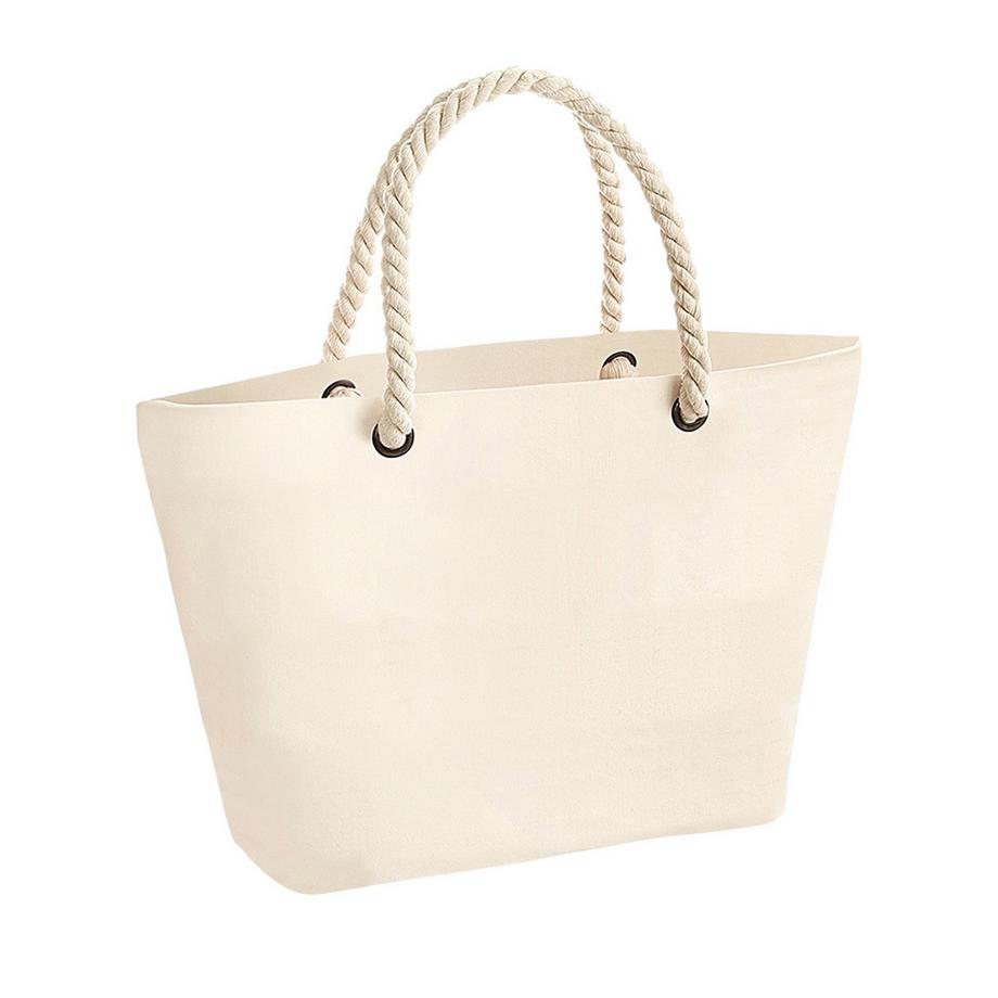 Strandtasche Mit Maritimem Design