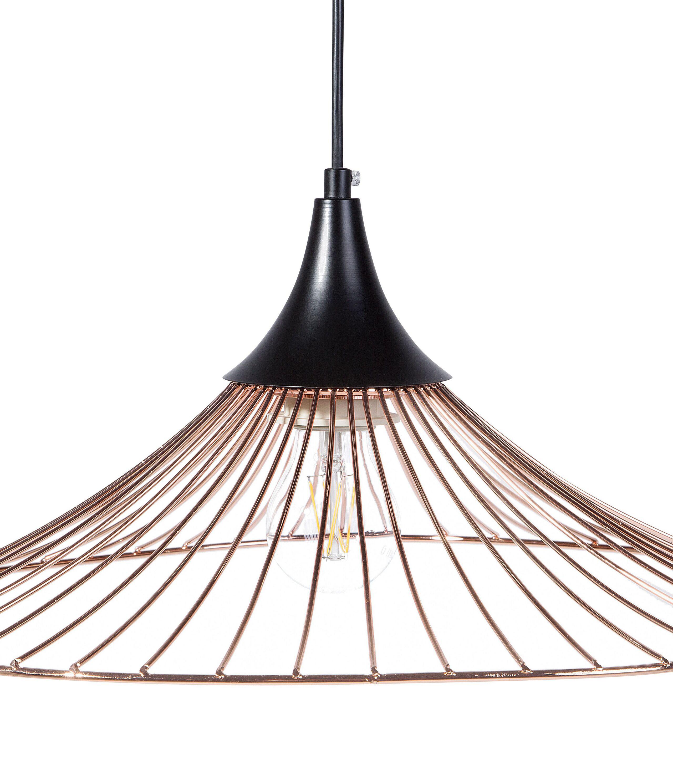 Beliani Lampe suspension en Métal Moderne GIONA  