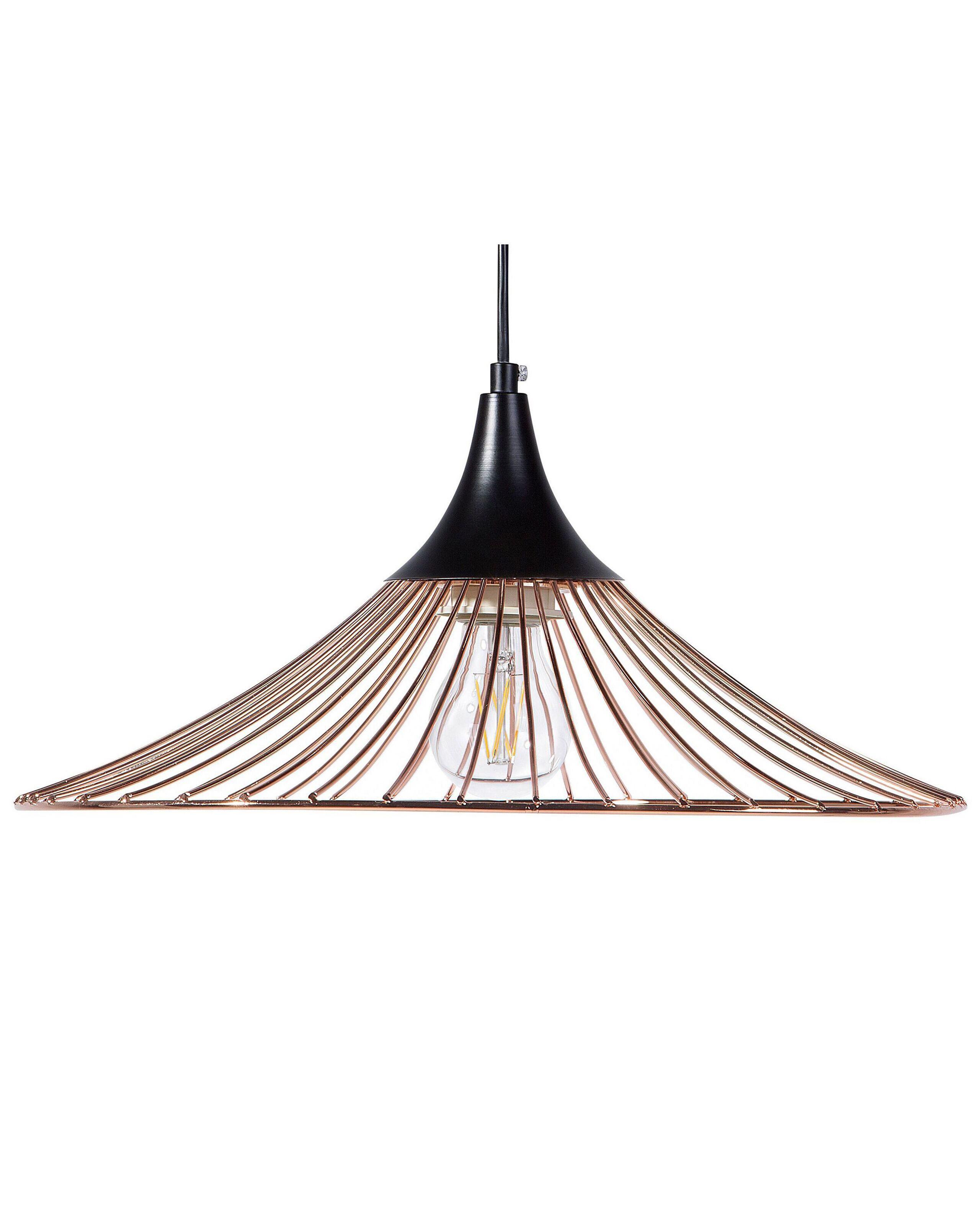 Beliani Lampe suspension en Métal Moderne GIONA  