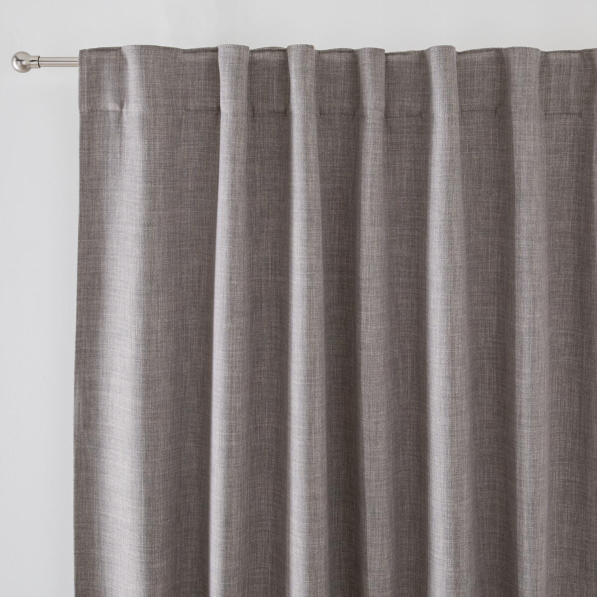 Image of Blickdichter Vorhang Exurie Unisex Grau 140x350CM