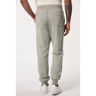 JP1880  Pantaloni sportivi di felpa con lavaggio vintage e cintura elastica, fino alla tg. 8XL 