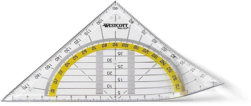 WESTCOTT WESTCOTT Geodreieck 14cm  