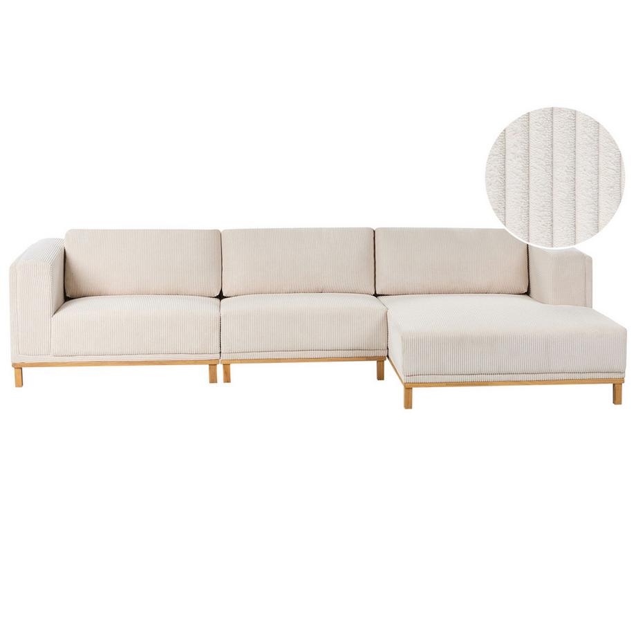 Ecksofa aus Cord  VENG