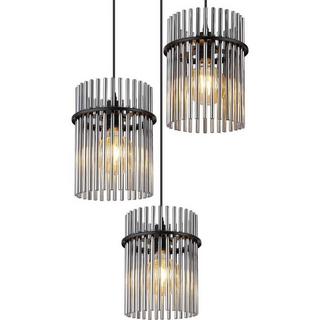 mutoni light Hängeleuchte Gorley Metall matt 3xE27 140  