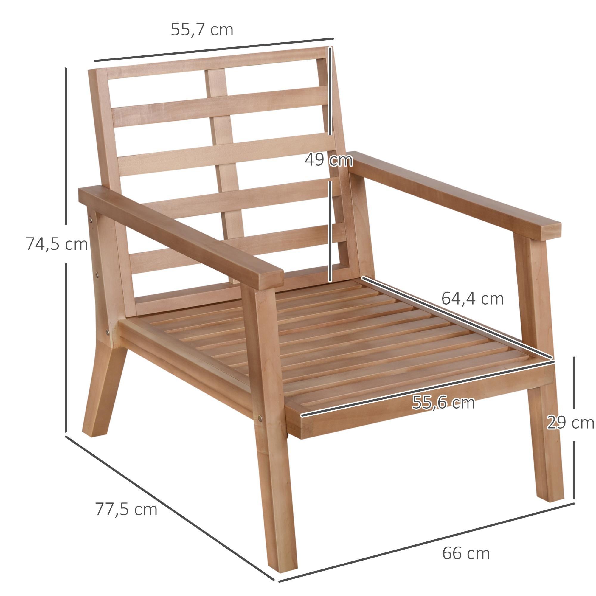 Outsunny Ensemble de salon de jardin  