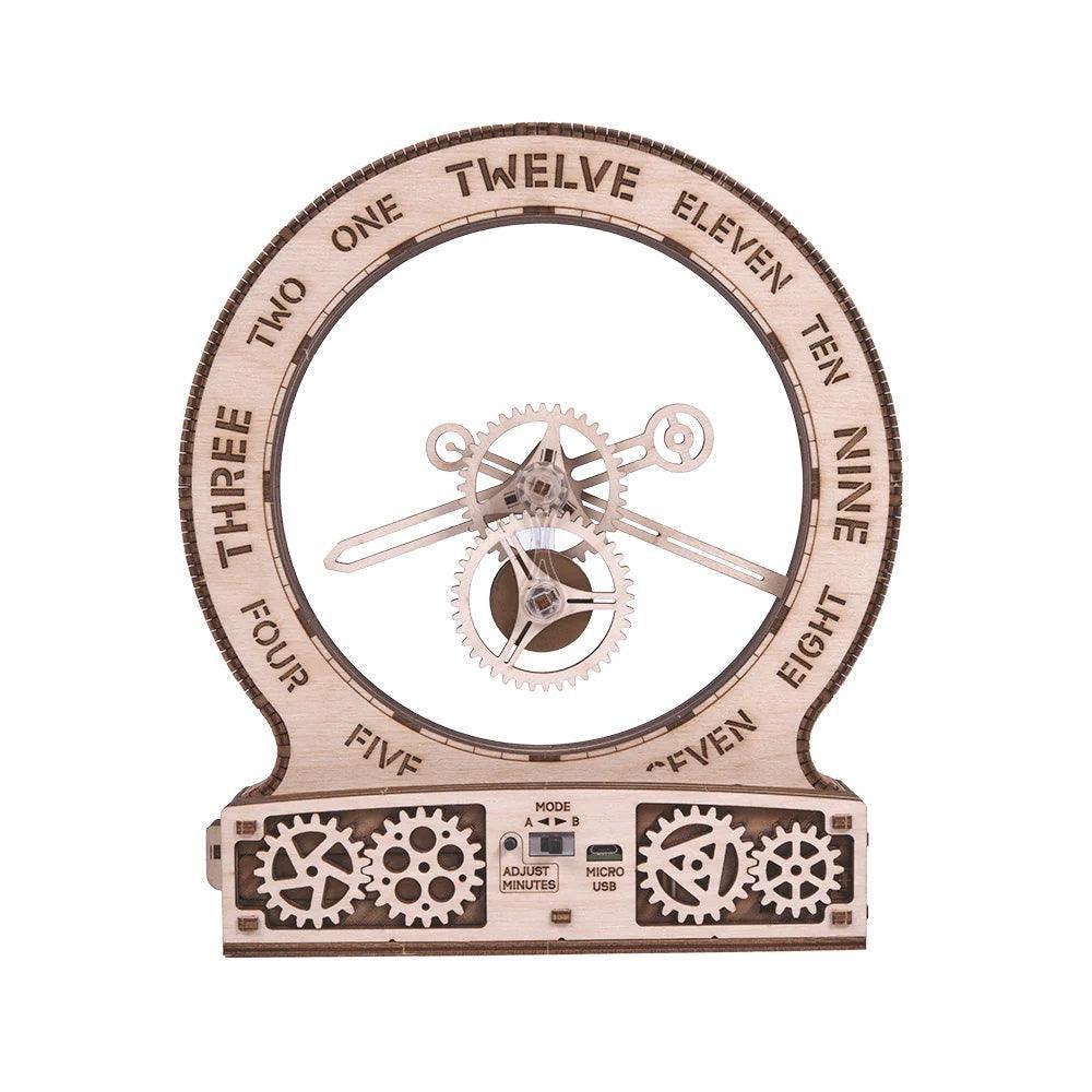 Wood Trick  Bausatz Kinetic Clock: Modern (157Teile) 