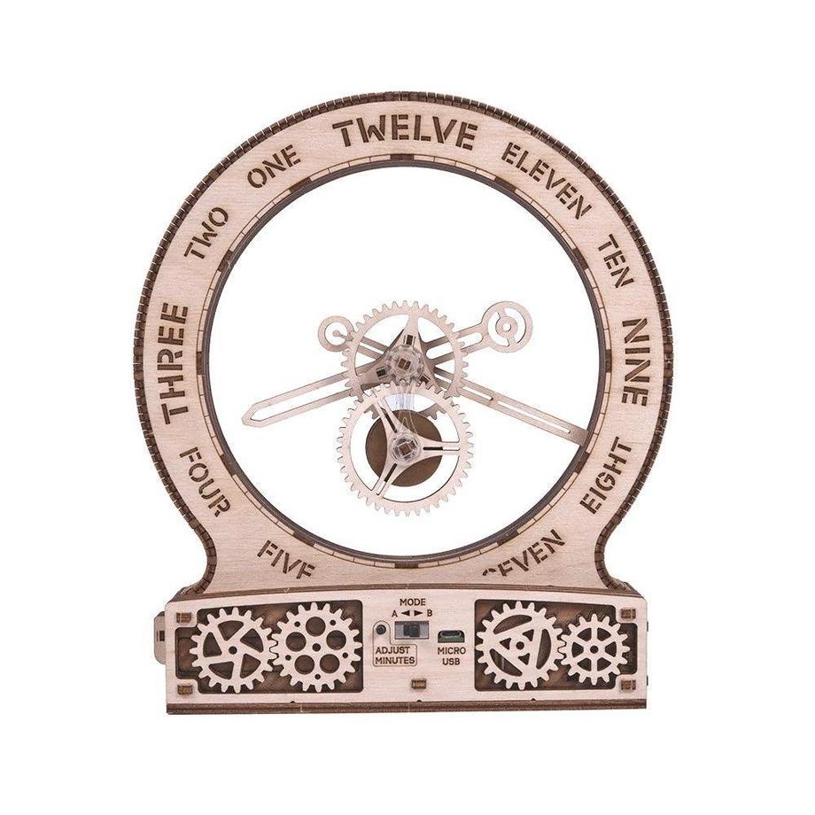 Wood Trick  Bausatz Kinetic Clock: Modern (157Teile) 