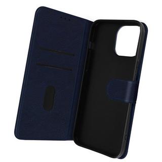 Avizar  Étui iPhone 14 Pro Porte-carte Bleu Nuit 