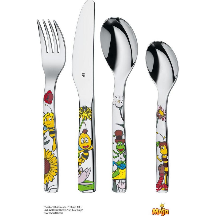 WMF  Biene Maja - Kinderbesteck-Set, 6-teilig 