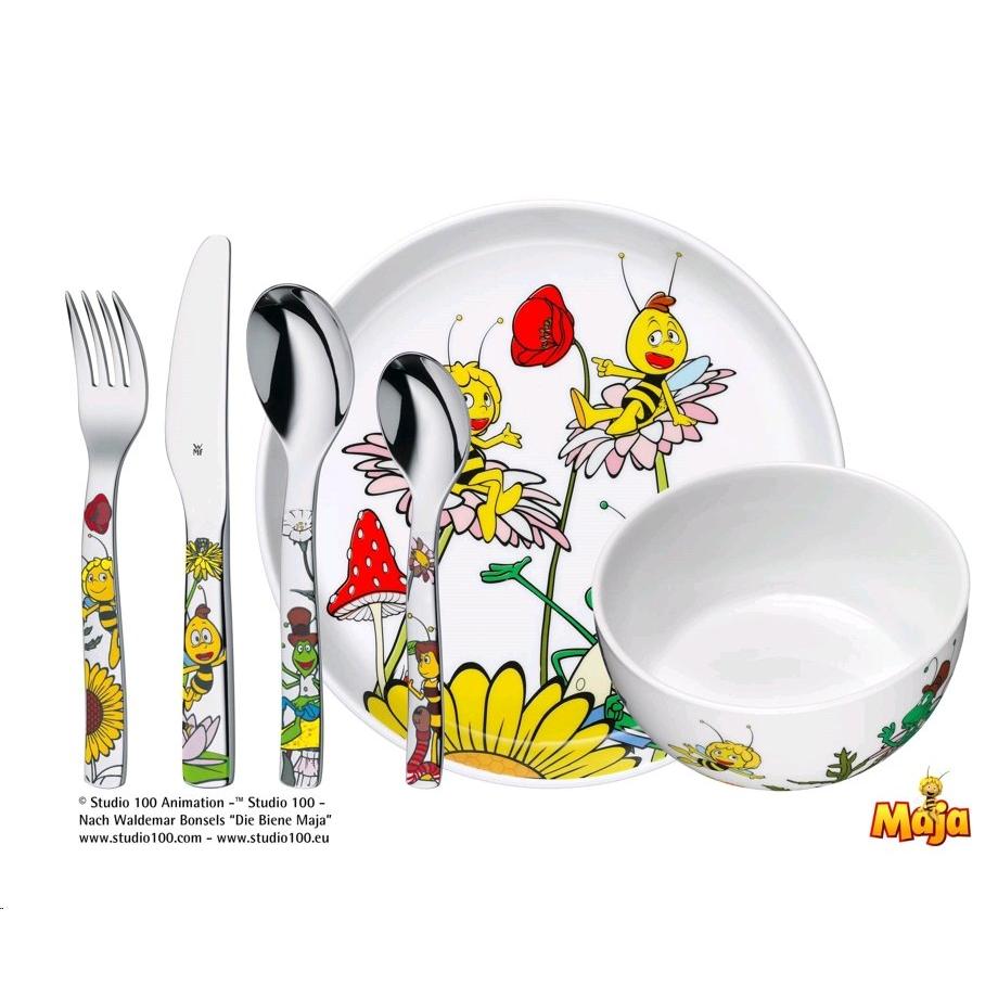 WMF  Biene Maja - Kinderbesteck-Set, 6-teilig 