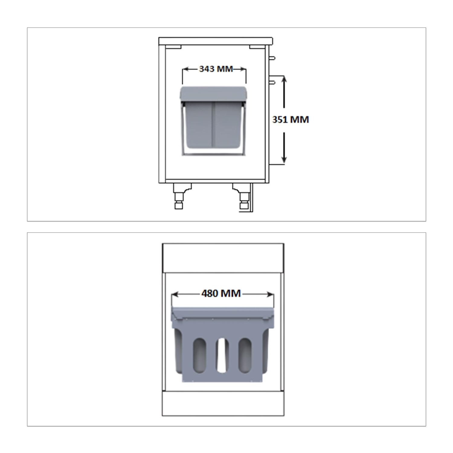 B2X Ordinamento delle fonti con 4 contenitori  
