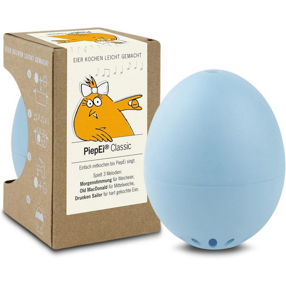 PiepEi  Coquetier chantant classique bleu clair 