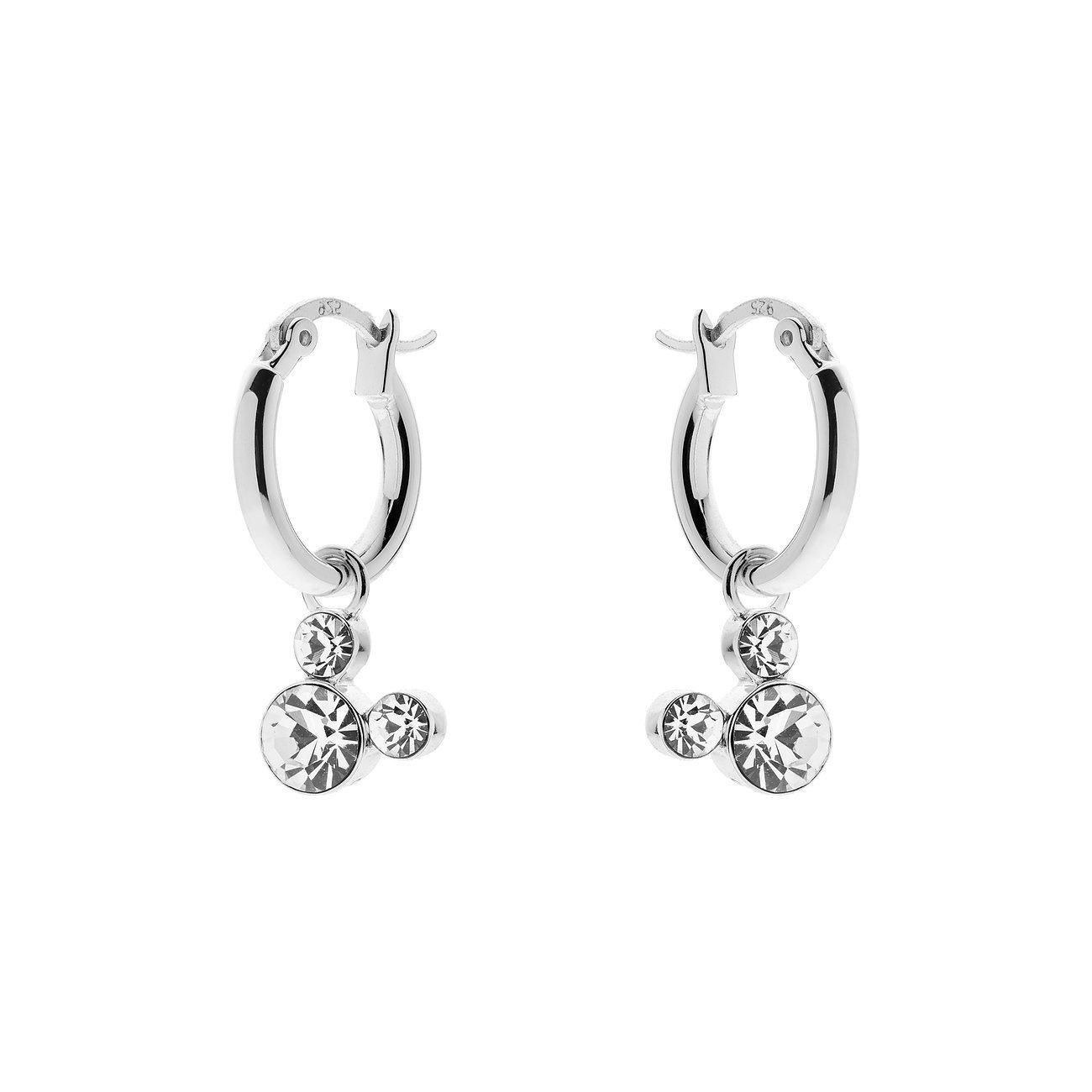 Image of Creolen Mickey Mouse Damen Silber ONE SIZE