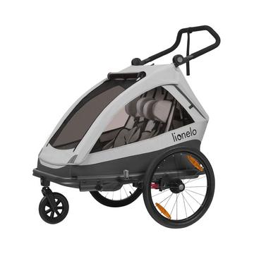 Remorque vélo Cama Grey Stone avec fonction poussette