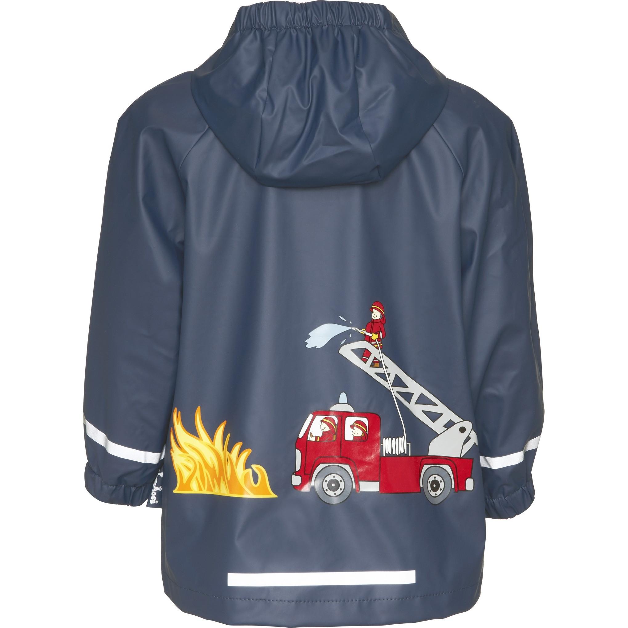 Playshoes  regenmantel für baby-jungen fire brigade 