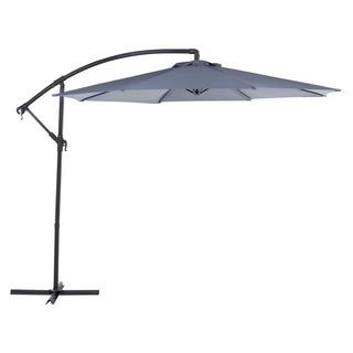 Beliani Parasol suspendu en Tissu RAVENNA  