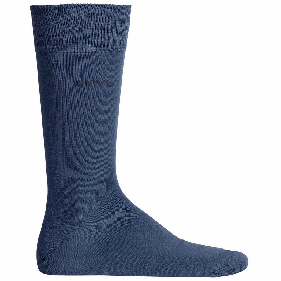 BOSS Confezione da 6 Calzini Comodi Colori Uniti  